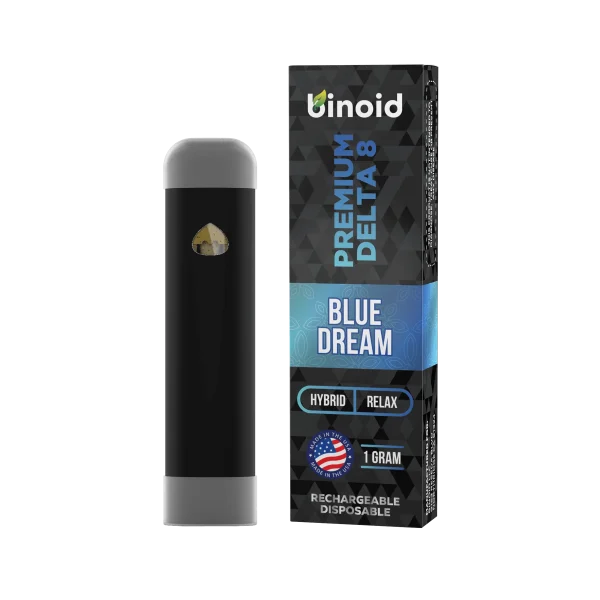 Delta 8 THC Disposable Vape Rechargeable 1 gram blue dream binoid buy online near me best price for