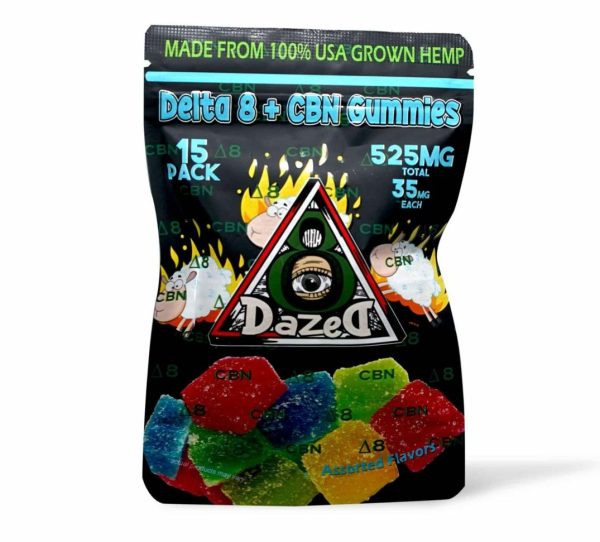 products dazed8 edibles assorted 35mg delta 8 cbn gummies 15 29201509581006 scaled e1663637278426